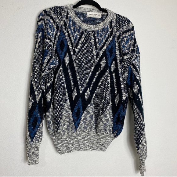 Vintage Sweaters Vintage Michael Gerald Dad Sweater M Poshmark